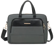 Tas per laptop con pannello tablet, adatto per laptop 14 pollici, protezione per laptop, protezione per laptop, (grigio scuro)