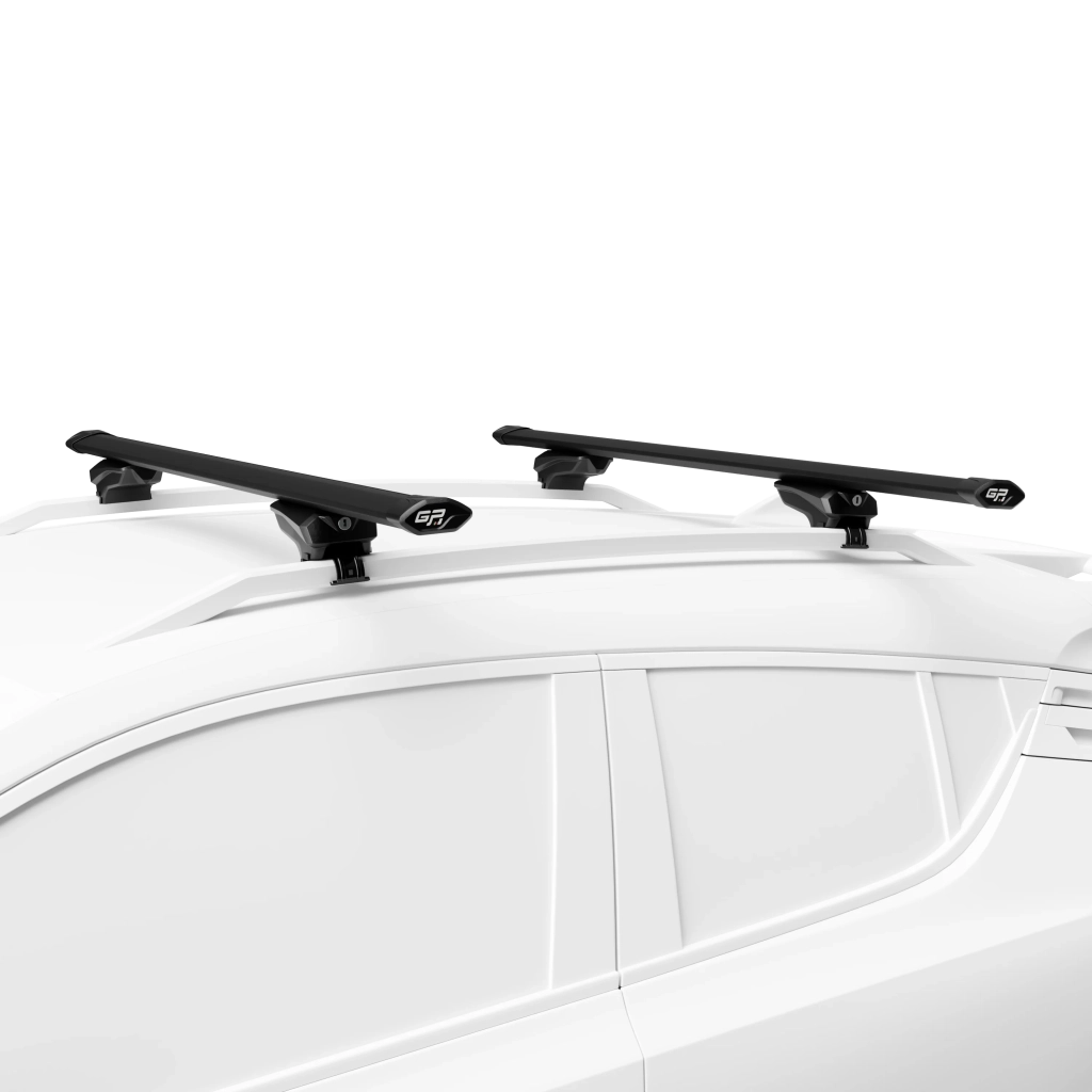 GP-Barre portatutto Balance in alluminio compatibile con Volkswagen T al Roc (Rails) 5 porte anno 2017 in poi
