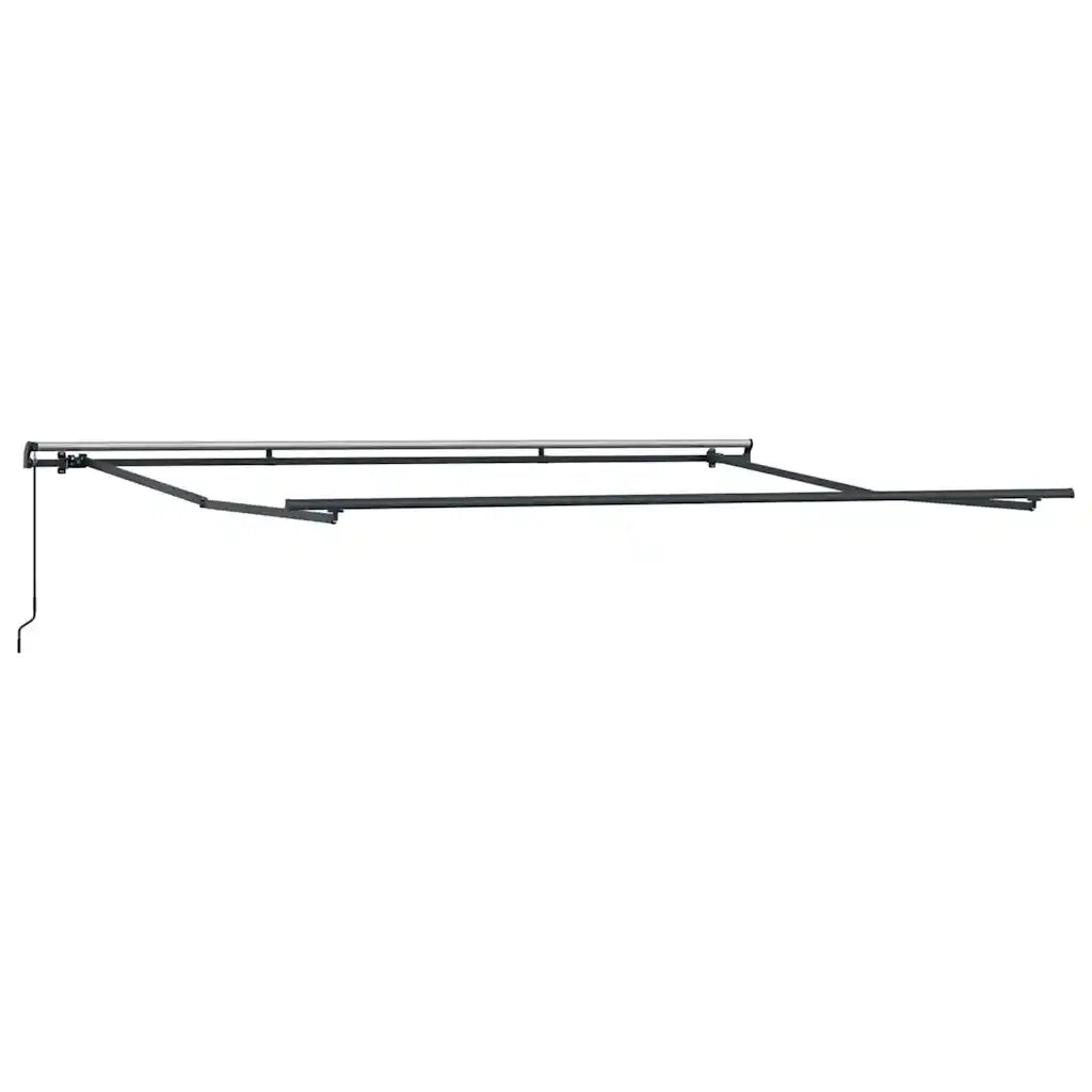Tenda da Sole Antracite 5 x 3 m Metallo 313233