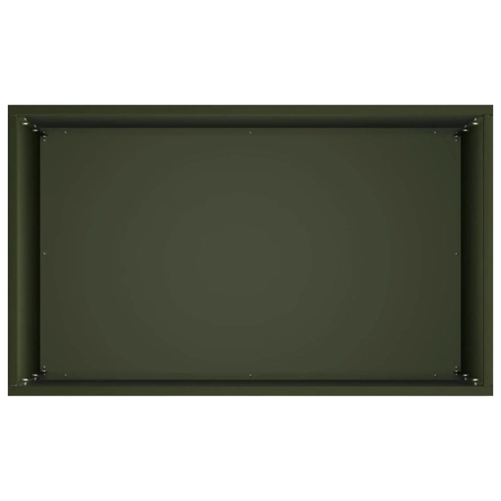 Vaso da giardino Verde Oliva 50 x 30 x 75 cm 8005546