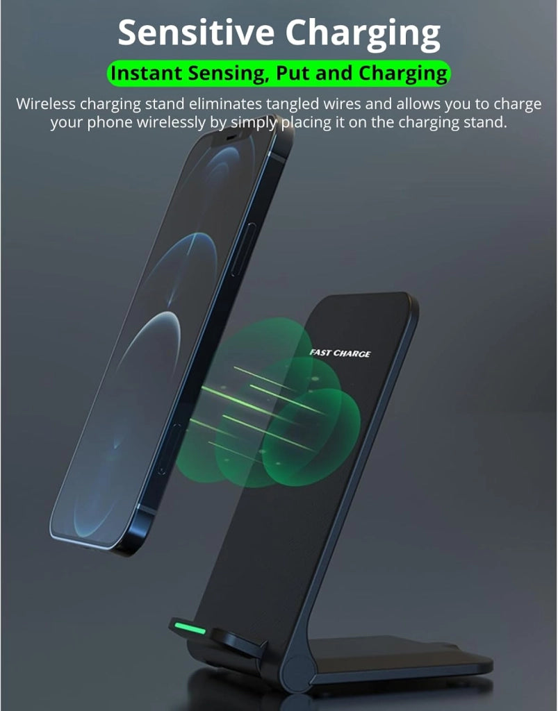 SUPPORTO PER SMARTPHONE RICARICA WIRELESS Caricabatterie mod. 'LS-SR08'  - LOSTECH