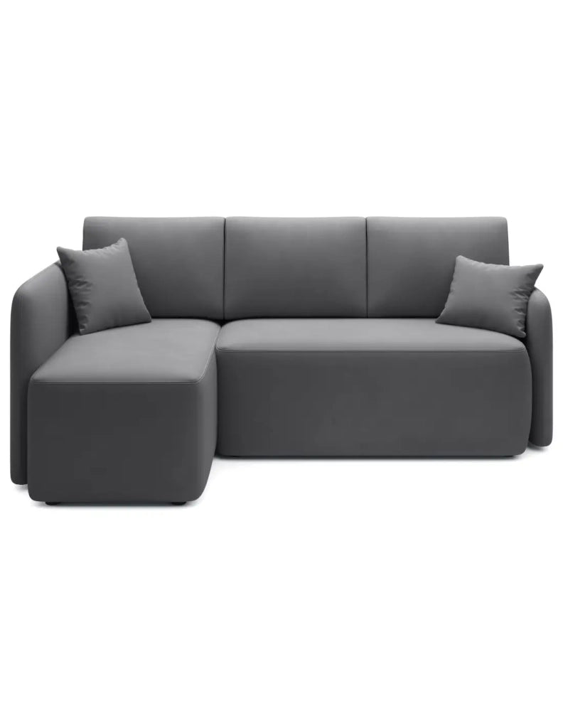 Divano ad angolo collezione HEDSON colore Grigio scuro