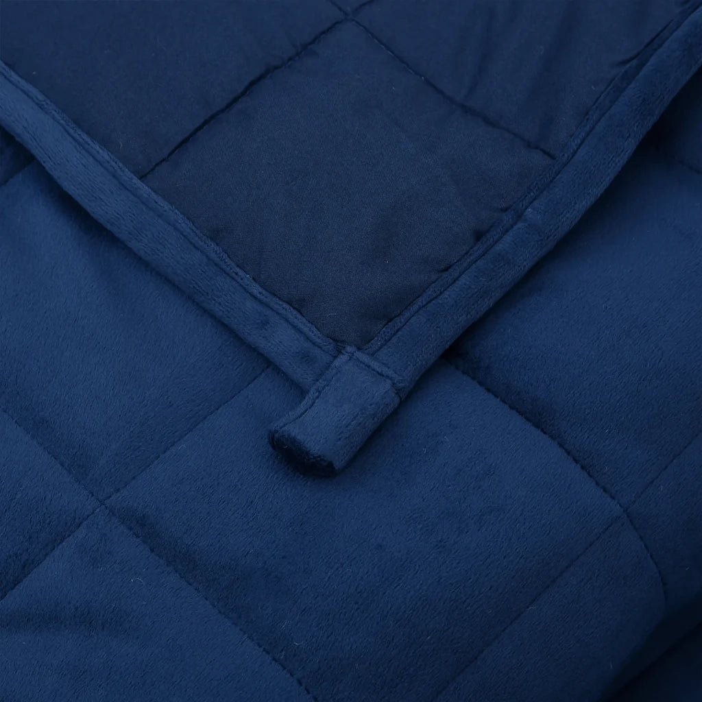 Coperta Ponderata Blu 138x200 cm 10 kg Tessuto 350791