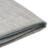 Fodera per telaio letto in velluto grigio chiaro 90 x 200 cm Sfoderabile Lavabile stile retrò