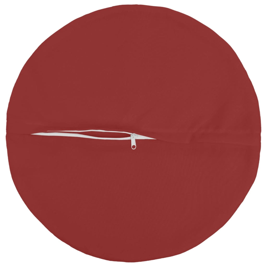 Federa 6 pcs HEERLEN Rosso Vino Ø 30 cm Poliestere 922048