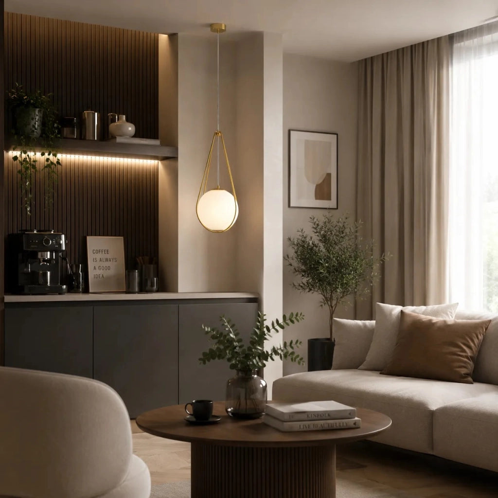 Lampada Da Soffitto APP1793-1CP 20cm Gold