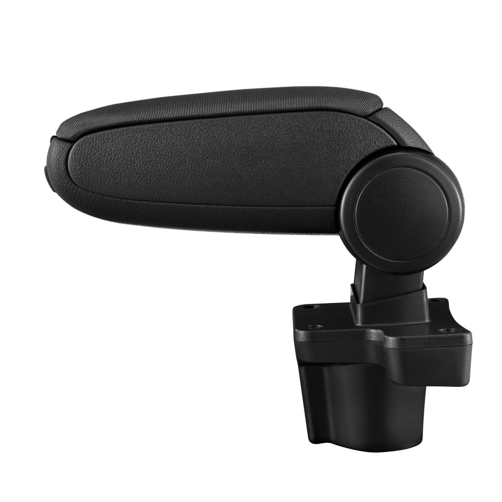 Bracciolo centrale per Mazda 2 (tipo DJ) con scomparto imbottito in tessuto nero 03_0000513