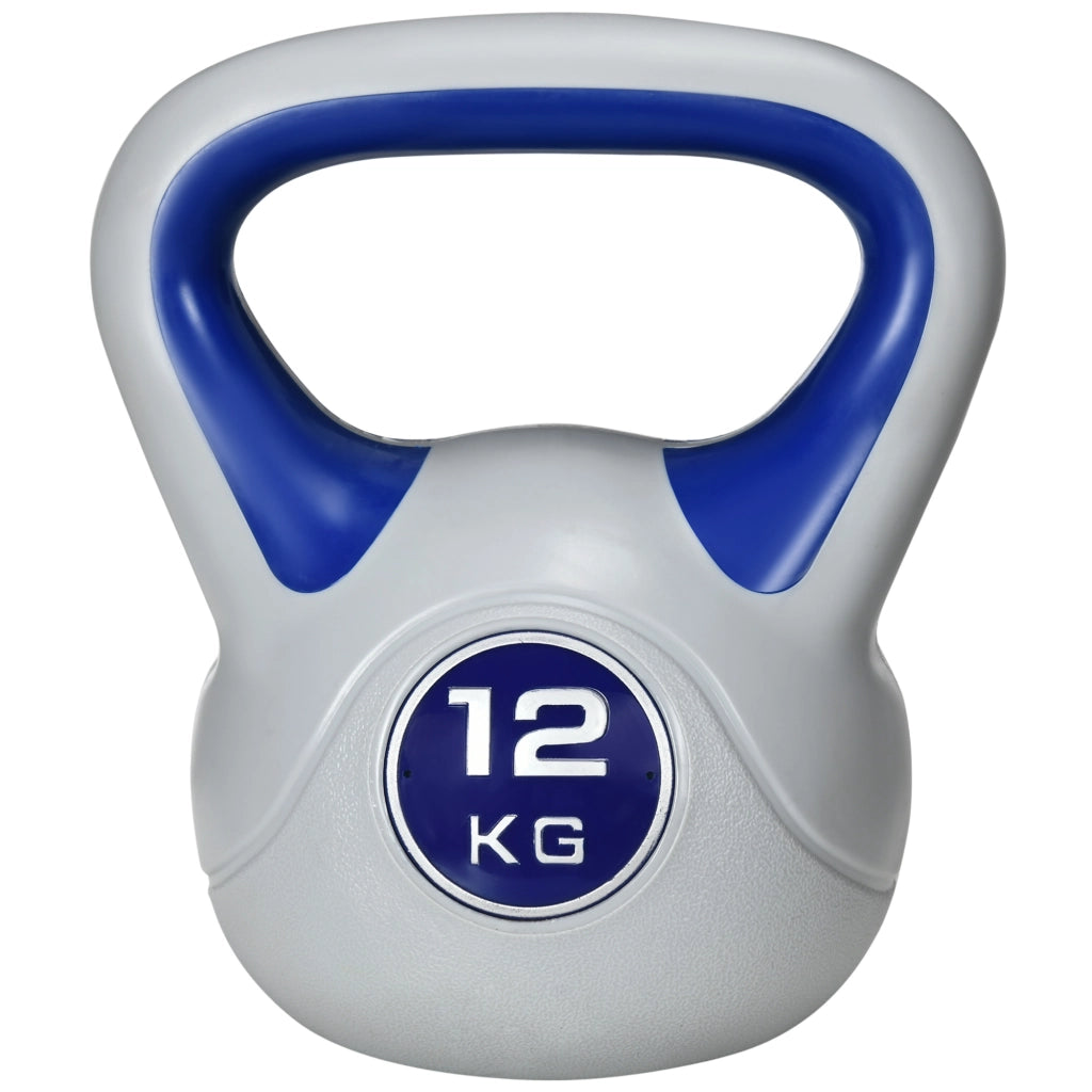 Kettlebell 12 kg ¨C Minimal ¨C Blu 24x17x28 cm
