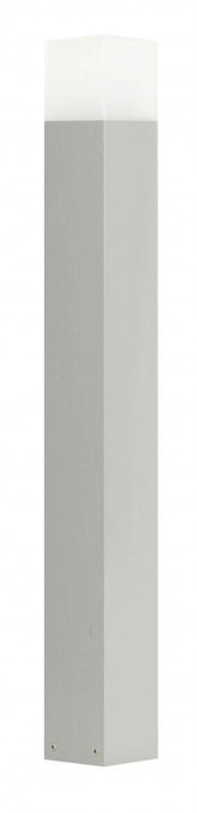 Paletto luminoso SU-MA Cube 83cm 1xE27 argento IP44