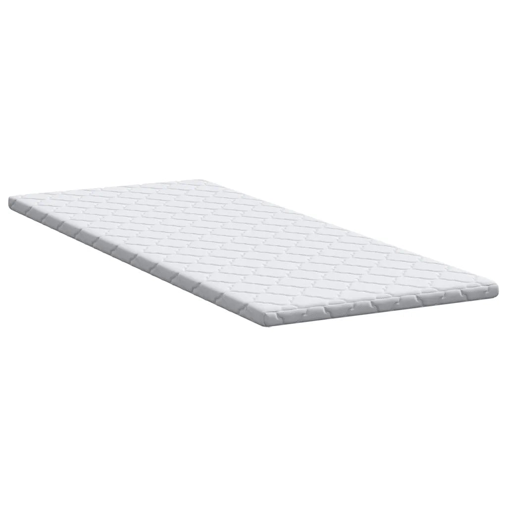 Topper al cocco Bianco 70 x 200 cm Tessuto Jacquard 4106390