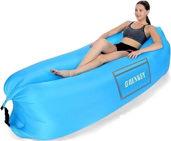Banco Espansibile 2 In 1 - Sedia Inflabile Per La Piscina - Banco Per La Campeggio - 100% Garanzia di Relax - Ripiegabile