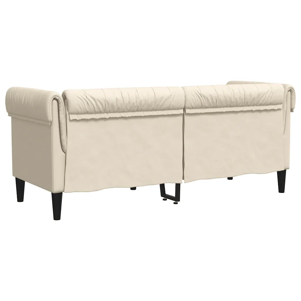 Divano | Divano da soggiorno | Sofa Chesterfield a 2 Posti in Lino
