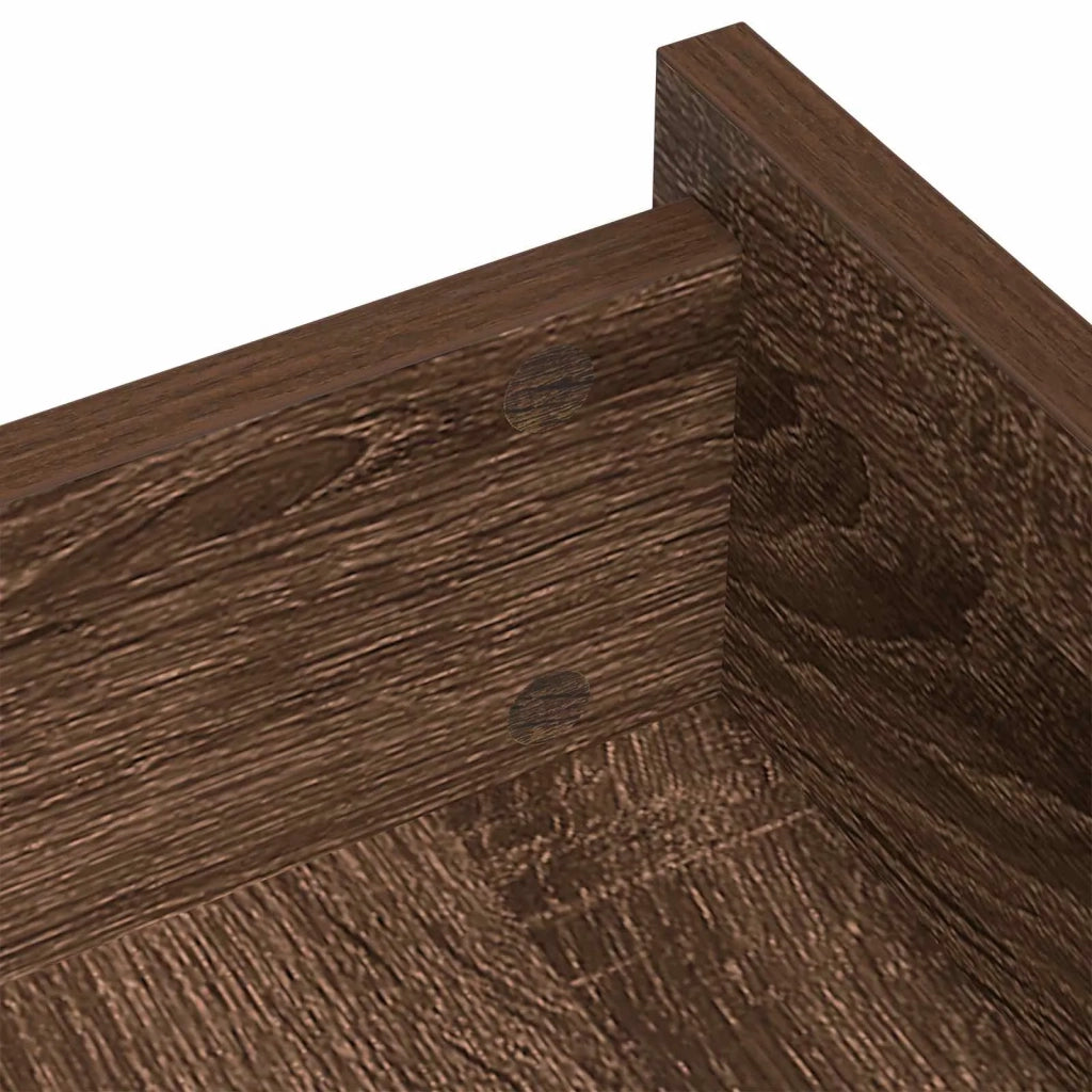 Copertura Vite Adesiva 12 pcs Rovere Marrone Ø 20 x 0,5 mm 864636