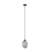 Emibig Astral lampada a sospensione E14 nera Ø12cm