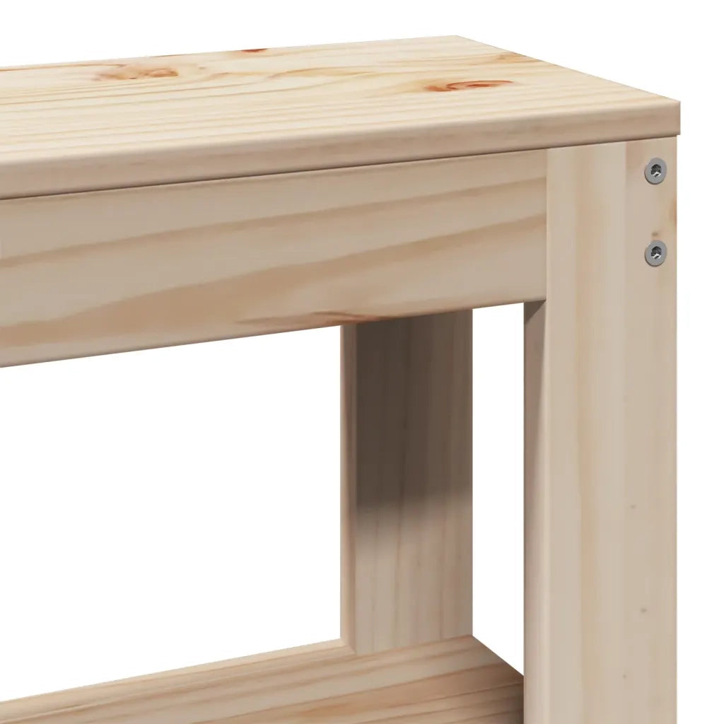 Letto senza Materasso 75x190 cm in Legno Massello Pino 3305706
