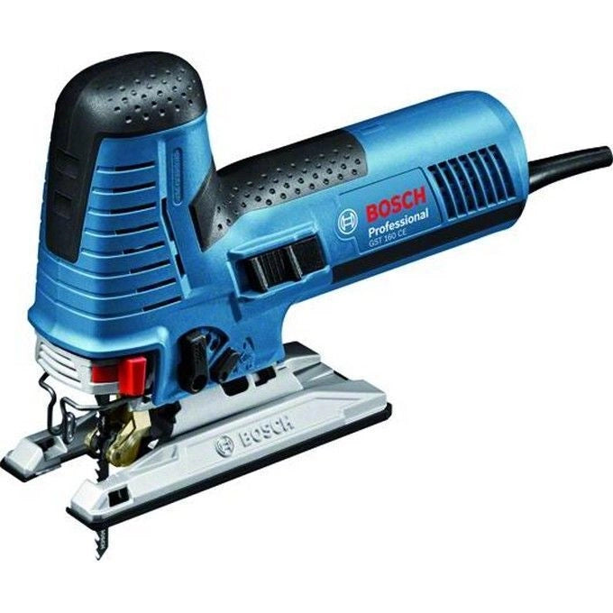Bosch 0 601 517 000 GST 160 CE Seghetto Alternativo 800 W 4 Velocita' 160 mm Legno 20 mm Alluminio colore Nero Blu