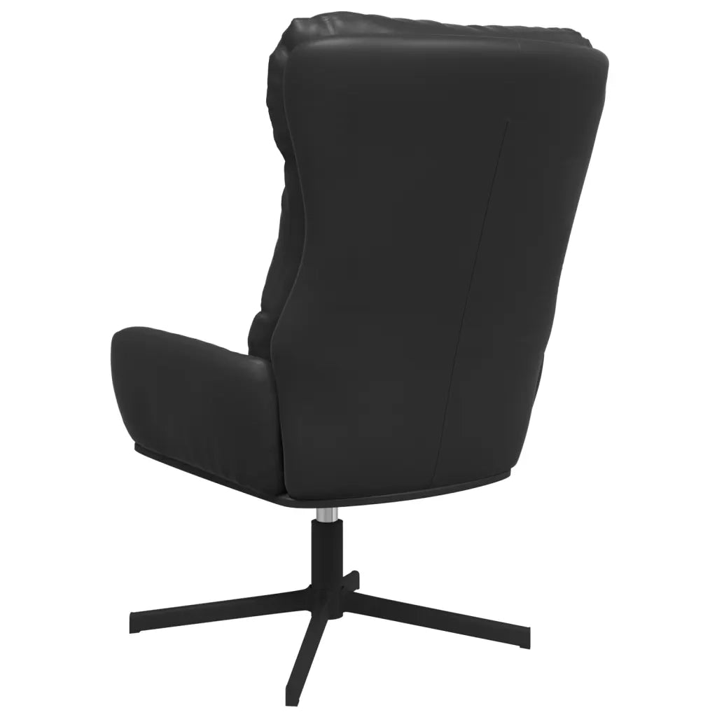Poltrona Relax Nera in Similpelle 341187