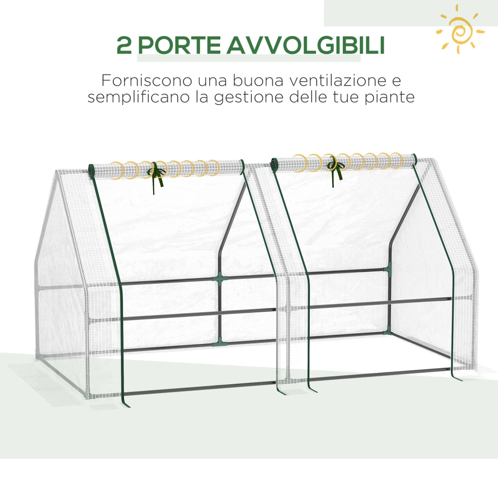 Serra da Giardino ¨C Minimal ¨C Bianco, Acciaio, 180x90x90cm