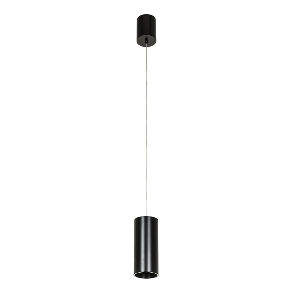 Lampada a sospensione Italux Moldes LED 12W 3000K nera