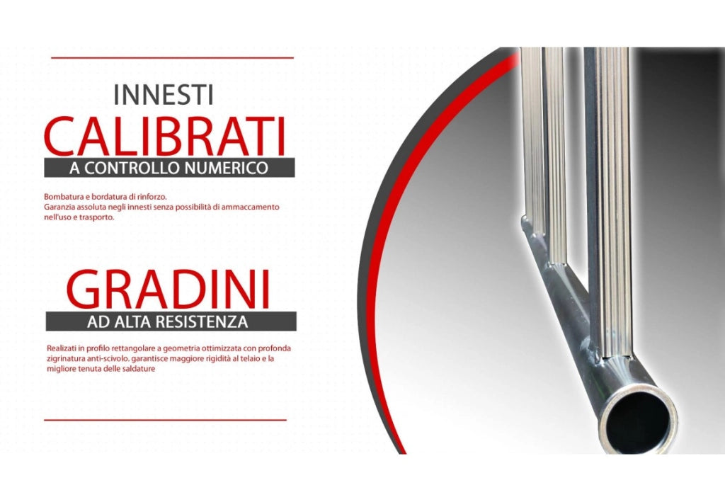 Trabattello TERNO-1 Altezza lavoro 7,35 metri