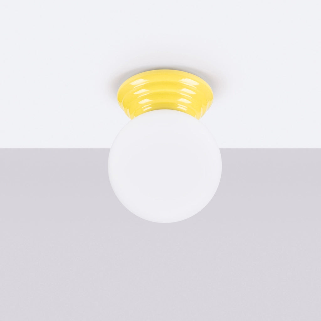 Lampada da soffitto ZORI giallo IP44
