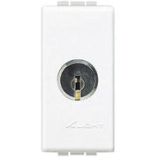 Deviatore Bticino LivingLight 1P 16A a chiave N4022C