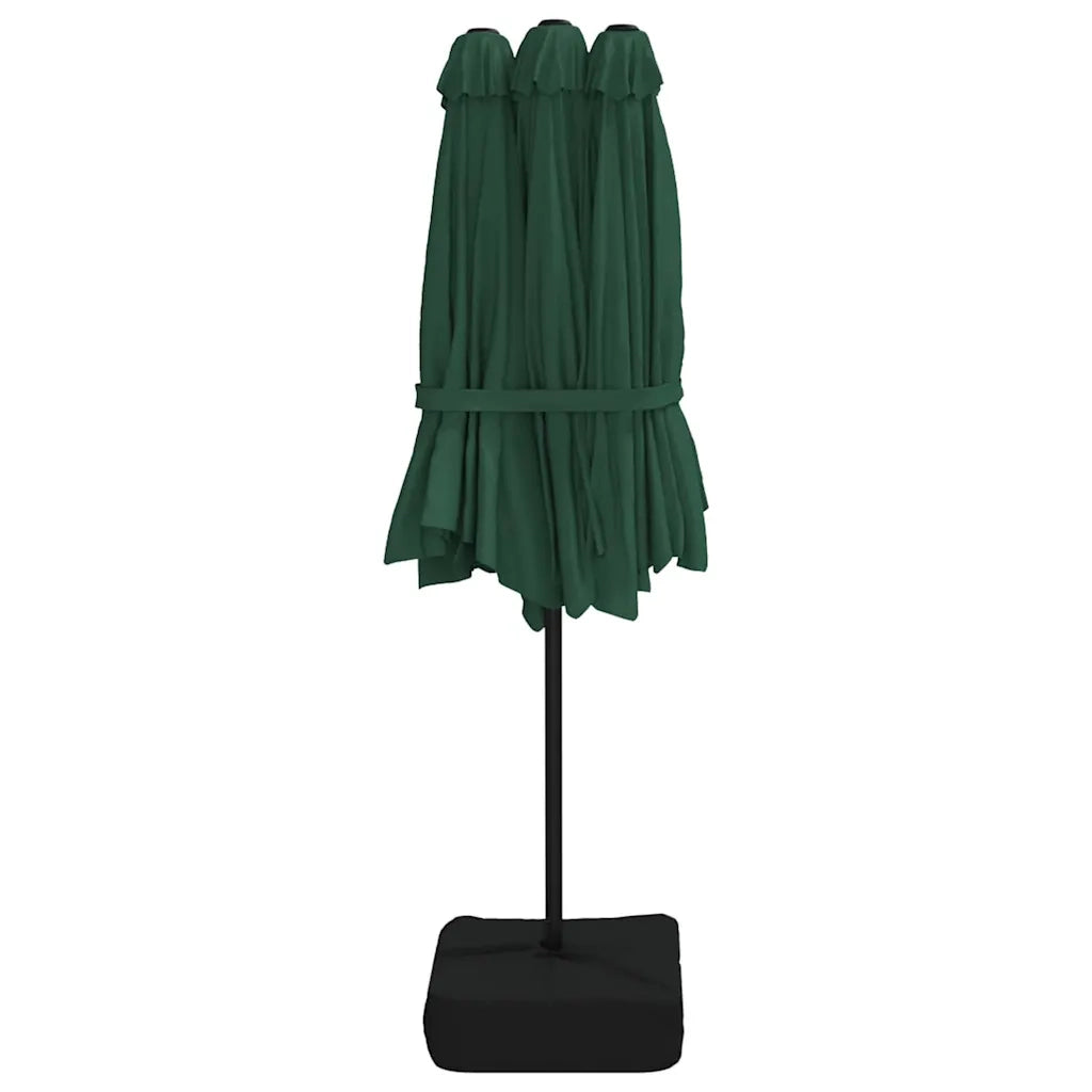 Ombrello | Parasolne a Doppia Testa Verde 449x265 cm