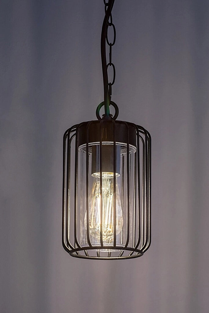 Lampada sospensione esterna industriale E27 IP44 Tarpa Rabalux