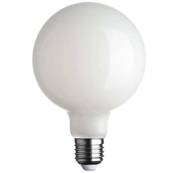 Shot MLD4011X2 Lampadina LED Full Globo E27 11W 1521lm 2700K luce calda 125mm opale