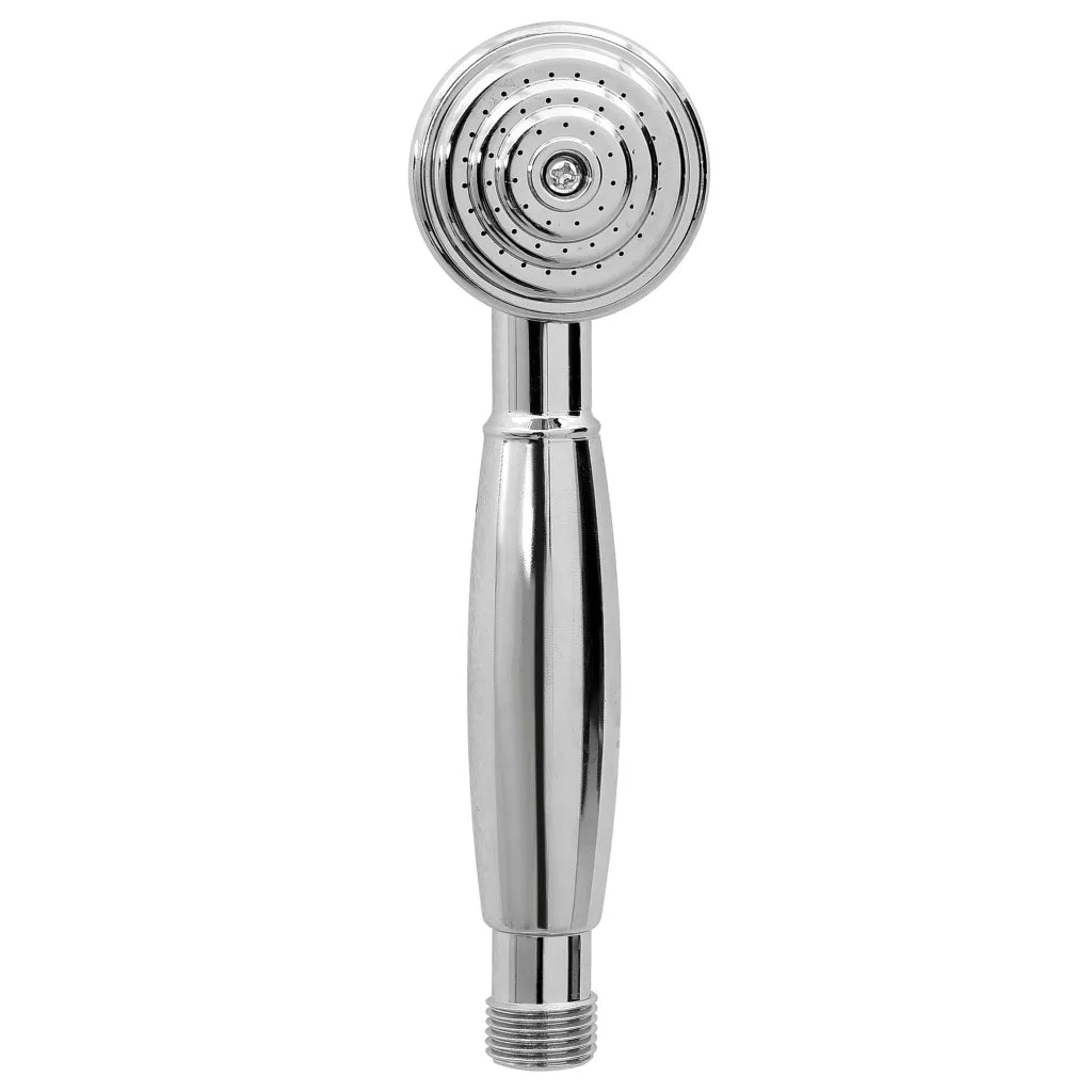 Rubinetto Vasca a 2 Maniglie con Soffione a Mano Cromato Retro cod mxl 51800