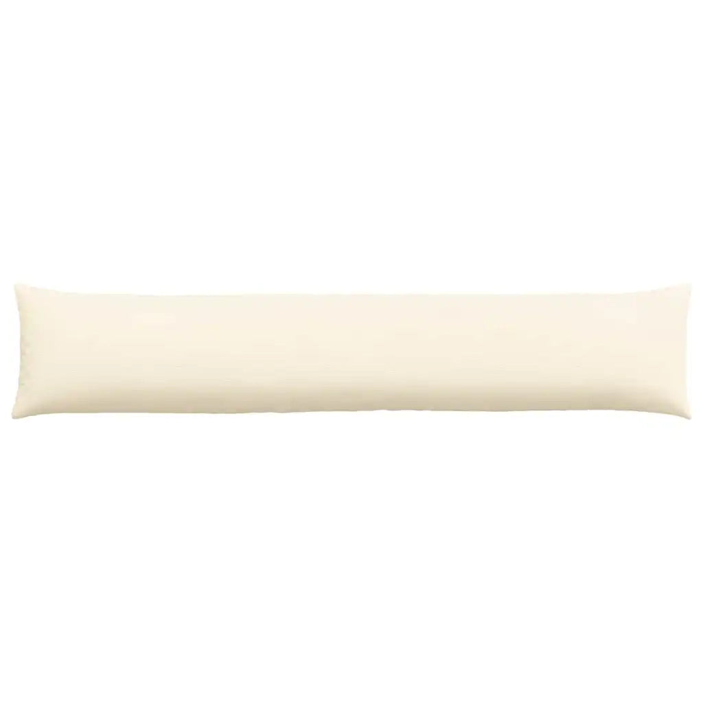 Cuscini da Divano 2 pcs Crema 200 x 40 cm Tessuto in Cords 42013905