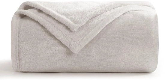 Tappeto di pelliccia beige - caldo e leggero - 1 pezzo - 260 g/m²