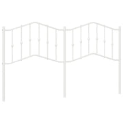 Testiera | Testata di Ricambio in Metallo Bianco 160 cm