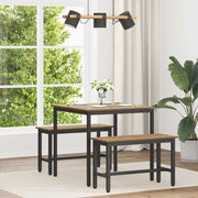 Tavoli da pranzo 80 x 80 x 75 cm Legno ingegnerizzato Quadrato 892631