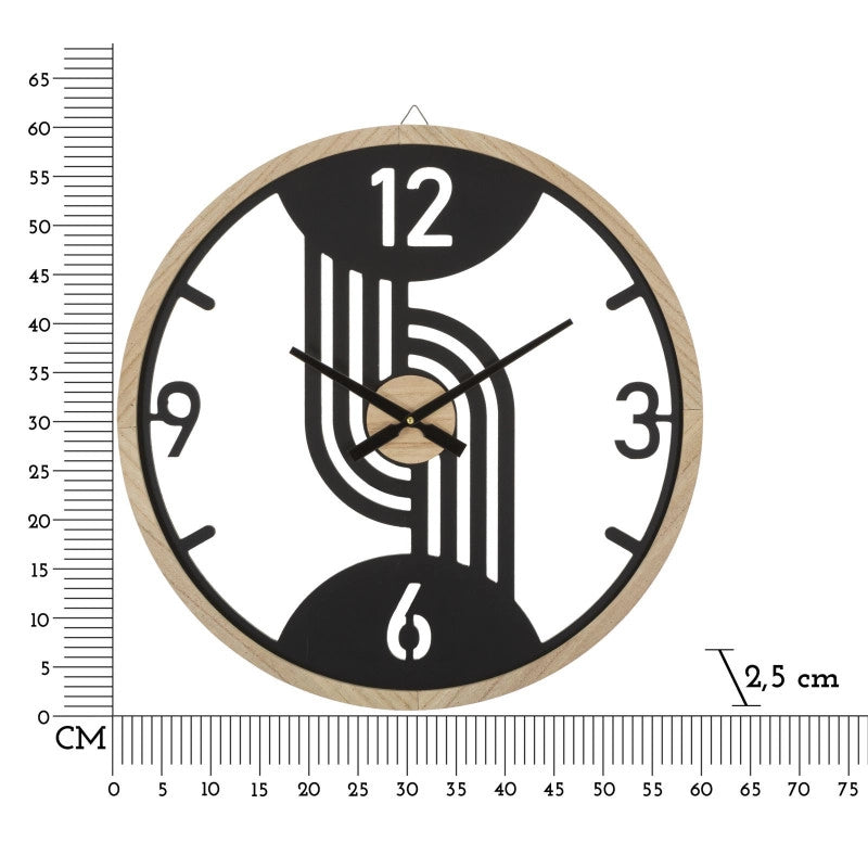 Orologio Da Muro Clips cm ø 60x2,5