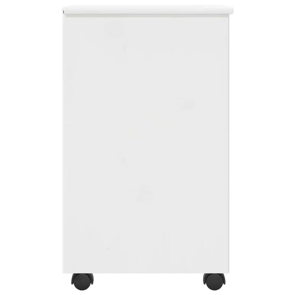 Mobile con Ruote con ruota Bianco 34 x 39 x 65,5 cm 42028357