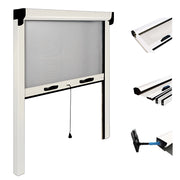 ZANZARIERA IRS OPERA 160X160 CM VERTICALE BIANCO