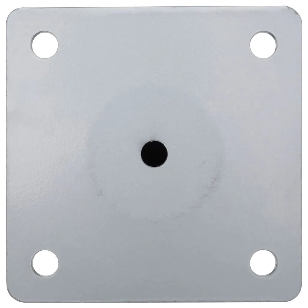 Base per Ombrellone per Palo da Ø38/48 mm Argento in Acciaio 4003374
