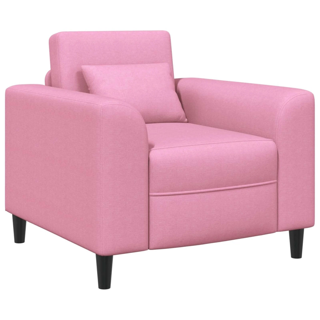 Poltrona Rosa Tessuto 42042465
