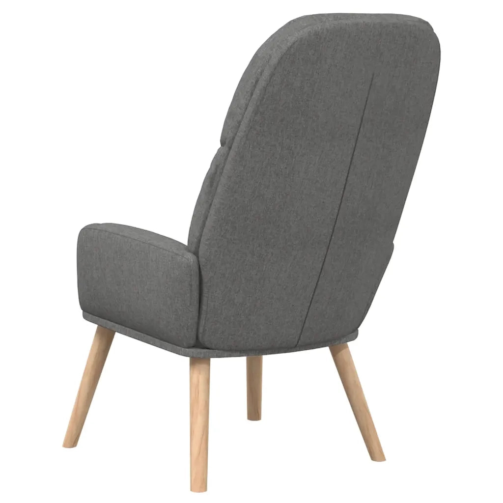 Poltrona Relax Grigio Chiaro in Tessuto 340990