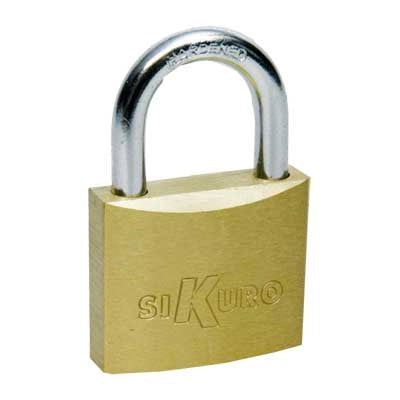 LUCCHETTO AD ARCO STANDARD CON CHIAVE KA SIKURO 50 mm - SIKURO