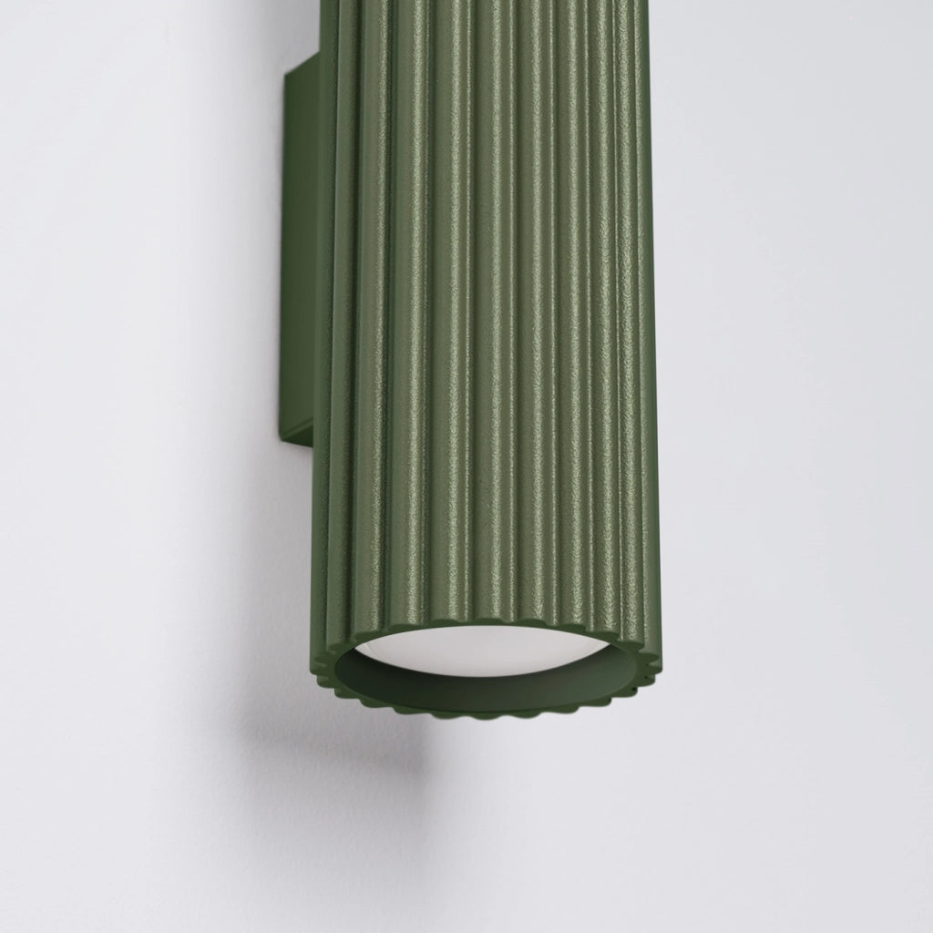 Lampada da parete KARBON 30 verde oliva