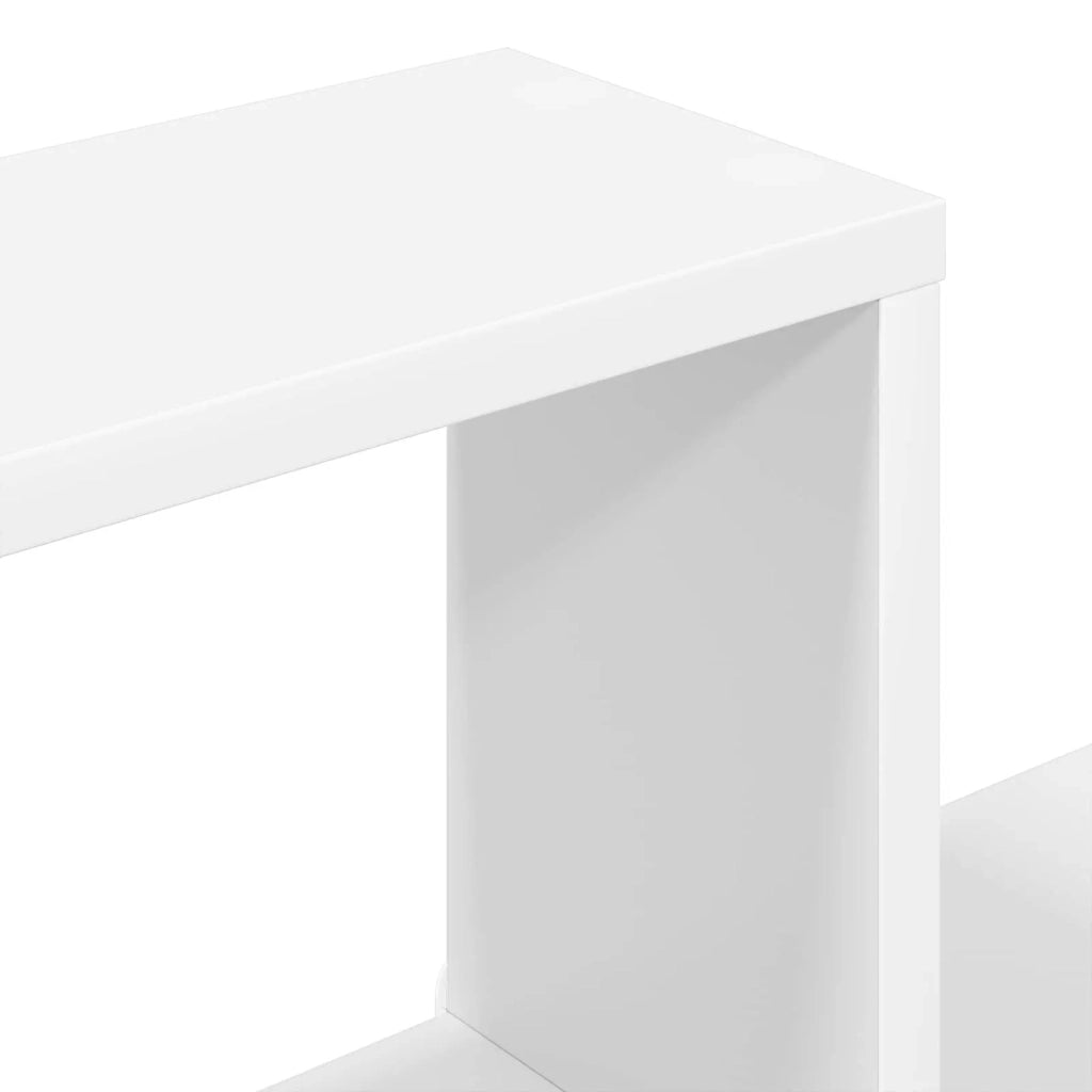 Scaffale da parete Bianco 90 x 25 x 90 cm Legno ingegnerizzato 8012172