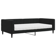 Divano letto | Sof¨¤ letto | Letto singolo con Materasso Nero 100x200 cm in Velluto