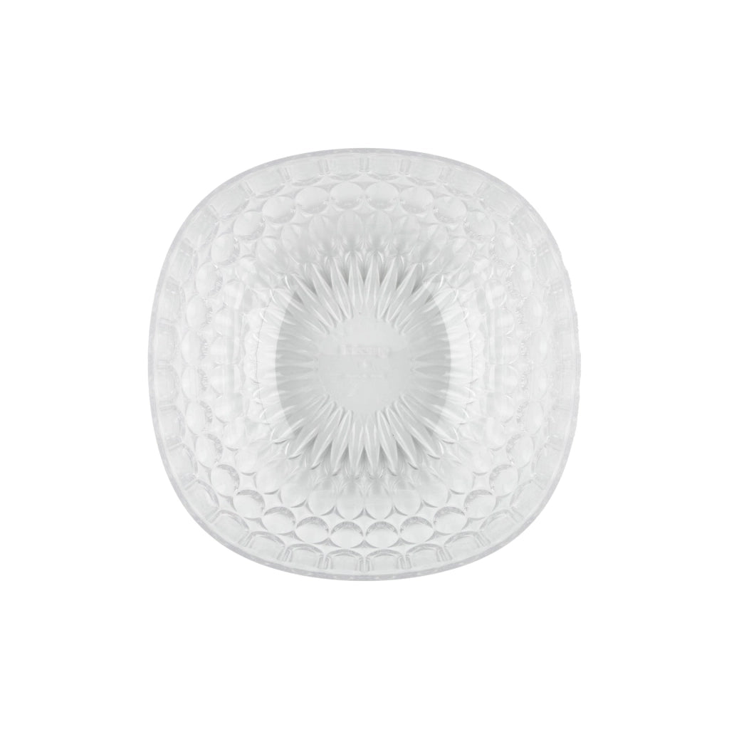 Contenitore Vanity Ø25 cm trasparente 25x25xh10,9 cm