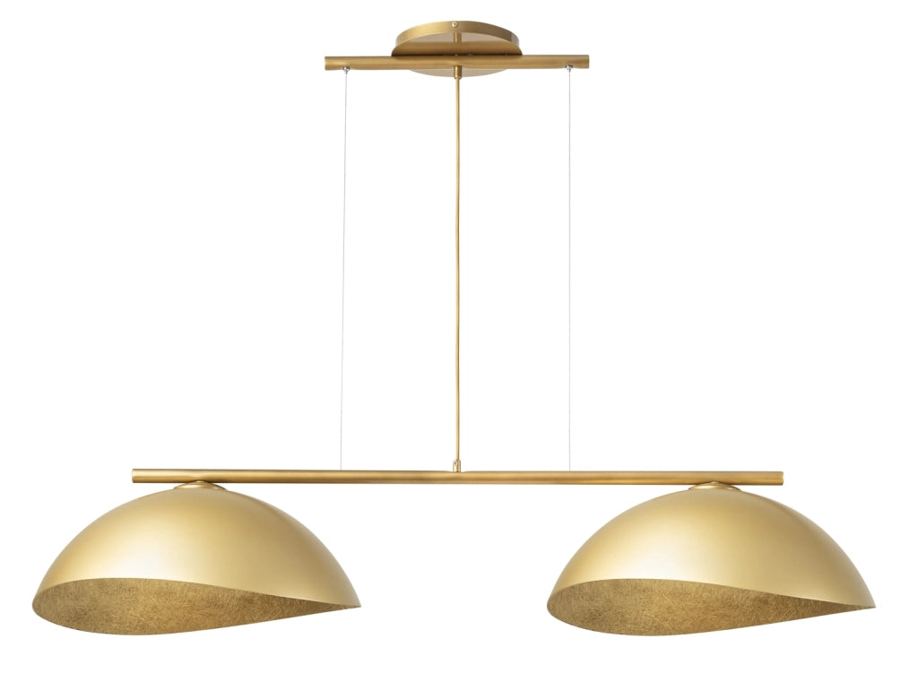 Lampada a sospensione Solar oro 2xE27 48 cm Sigma Lighting