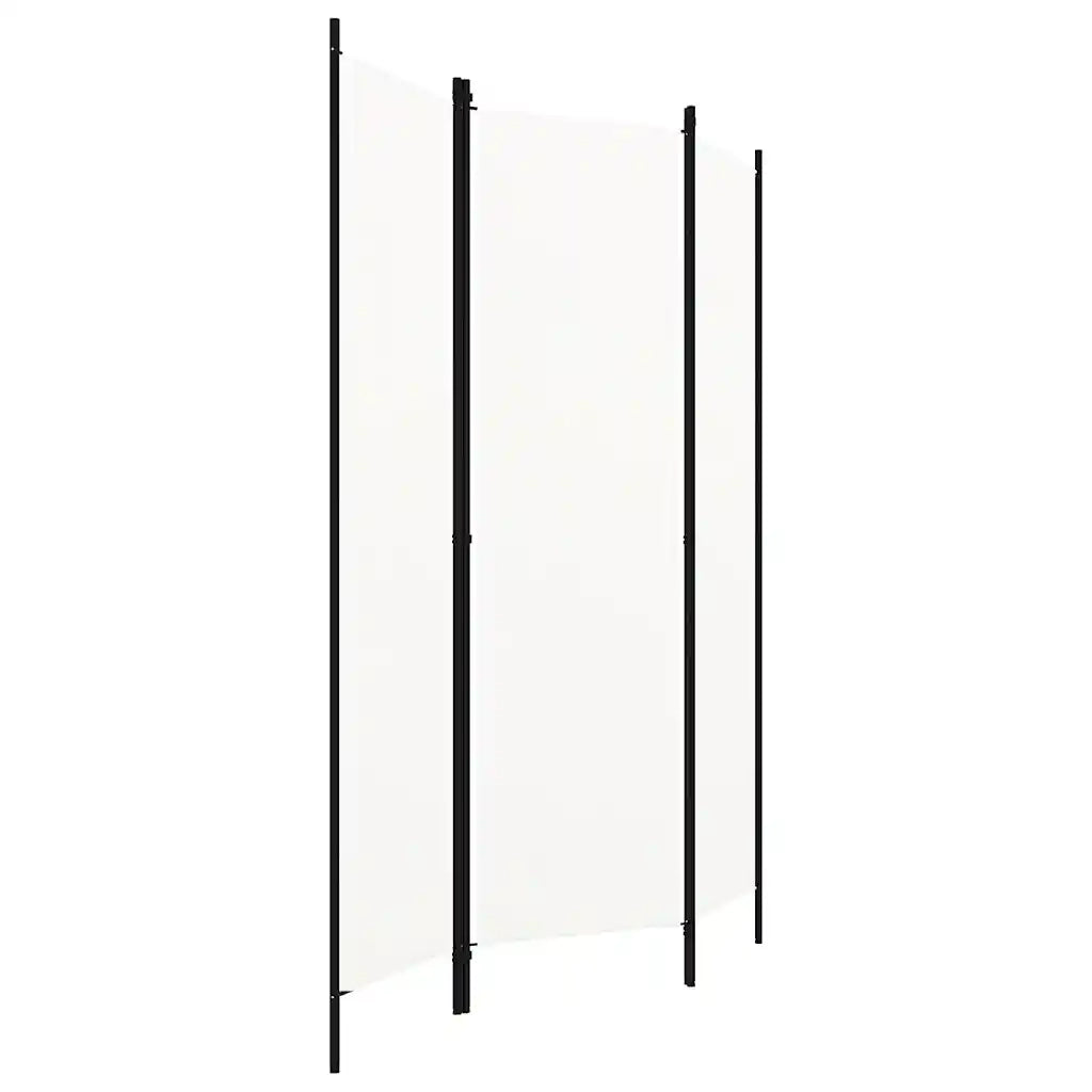 Divisorio Ambienti | Divider per stanze | Paravento a 3 Pannelli Bianco 150x180 cm