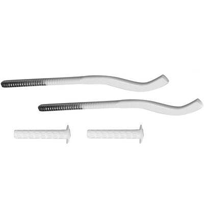 2 PZ MENSOLE SCHIACCIATE PER RADIATORI IN ALLUMINIO- Diam.12 x 170- OTER- pezzi 1