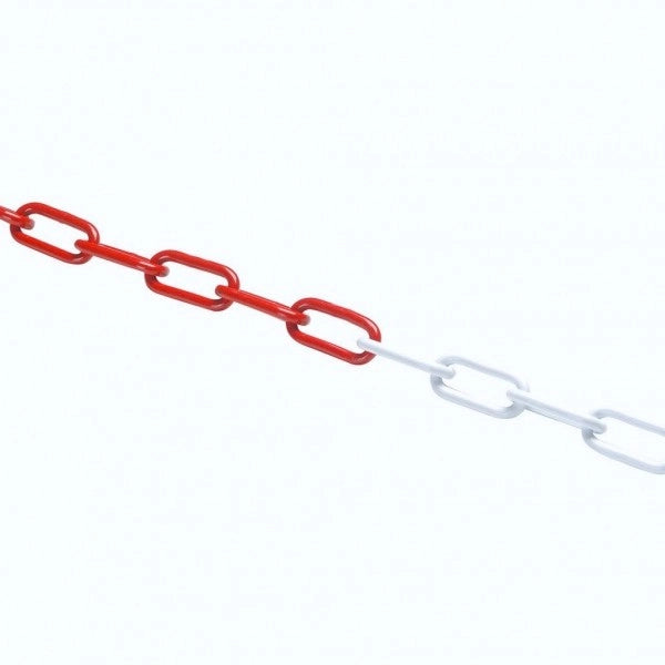 CATENA BICOLORE IN PLASTICA D.8 25 mt