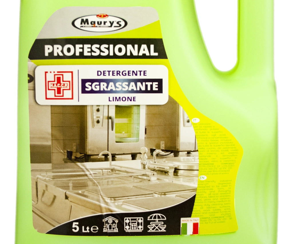 MAURY'S PROFESSIONAL 5LT DETERGENTE SGRASSANTE LIMONE